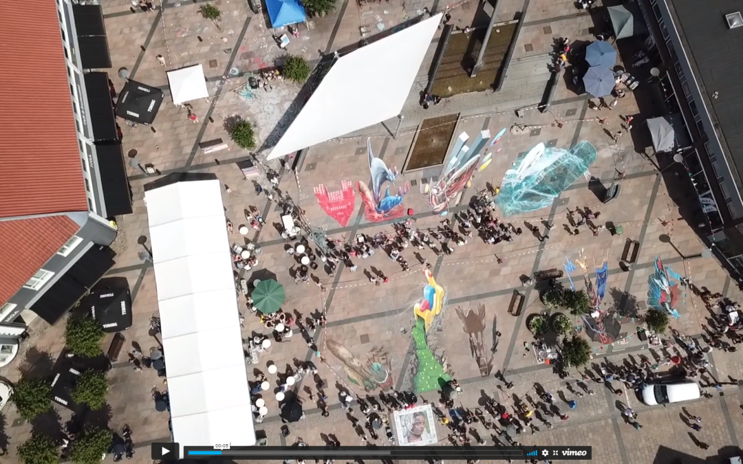Nyd lige denne dronefilm fra Brandes Street Art-festival i 2019